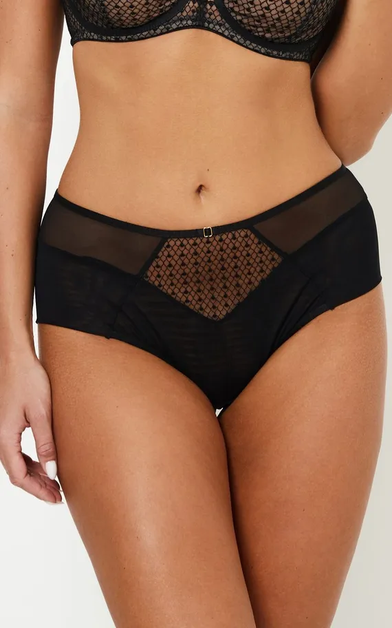 MIRANDA BLACK Трусы высокие