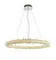Люстра подвесная светодиодная NewRgy 2837R/70W CHROME+CLEAR, 70 Вт, хромированная и прозрачная