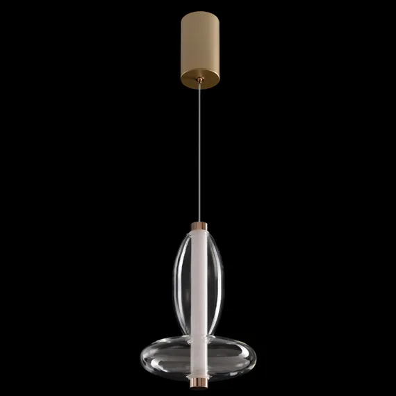 Подвесной светильник Quasar QUASAR SP7W LED TRANSPARENT Crystal Lux