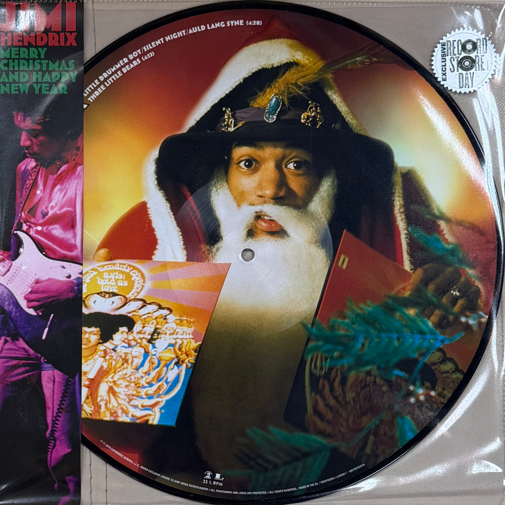 Jimi Hendrix – Merry Christmas And Happy New Year (Европа 2019г.) Picture Т