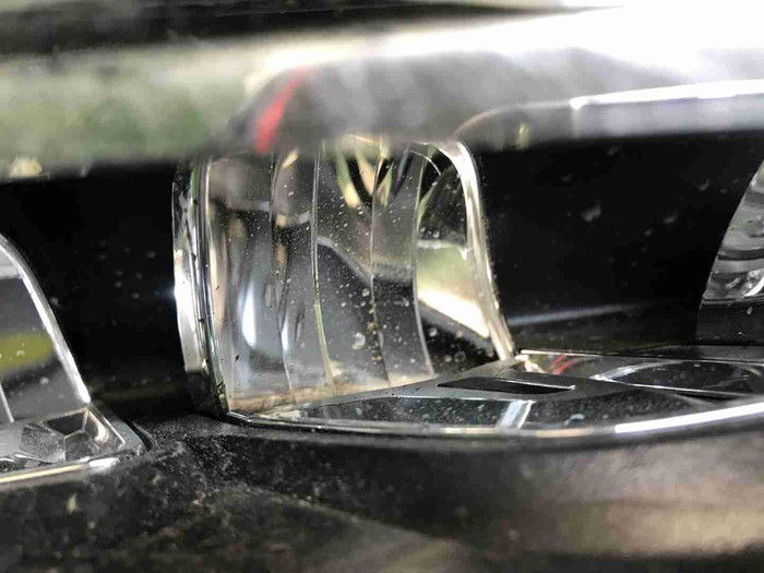 Битая Фара правая Mercedes C w205 (2018-2023) LED