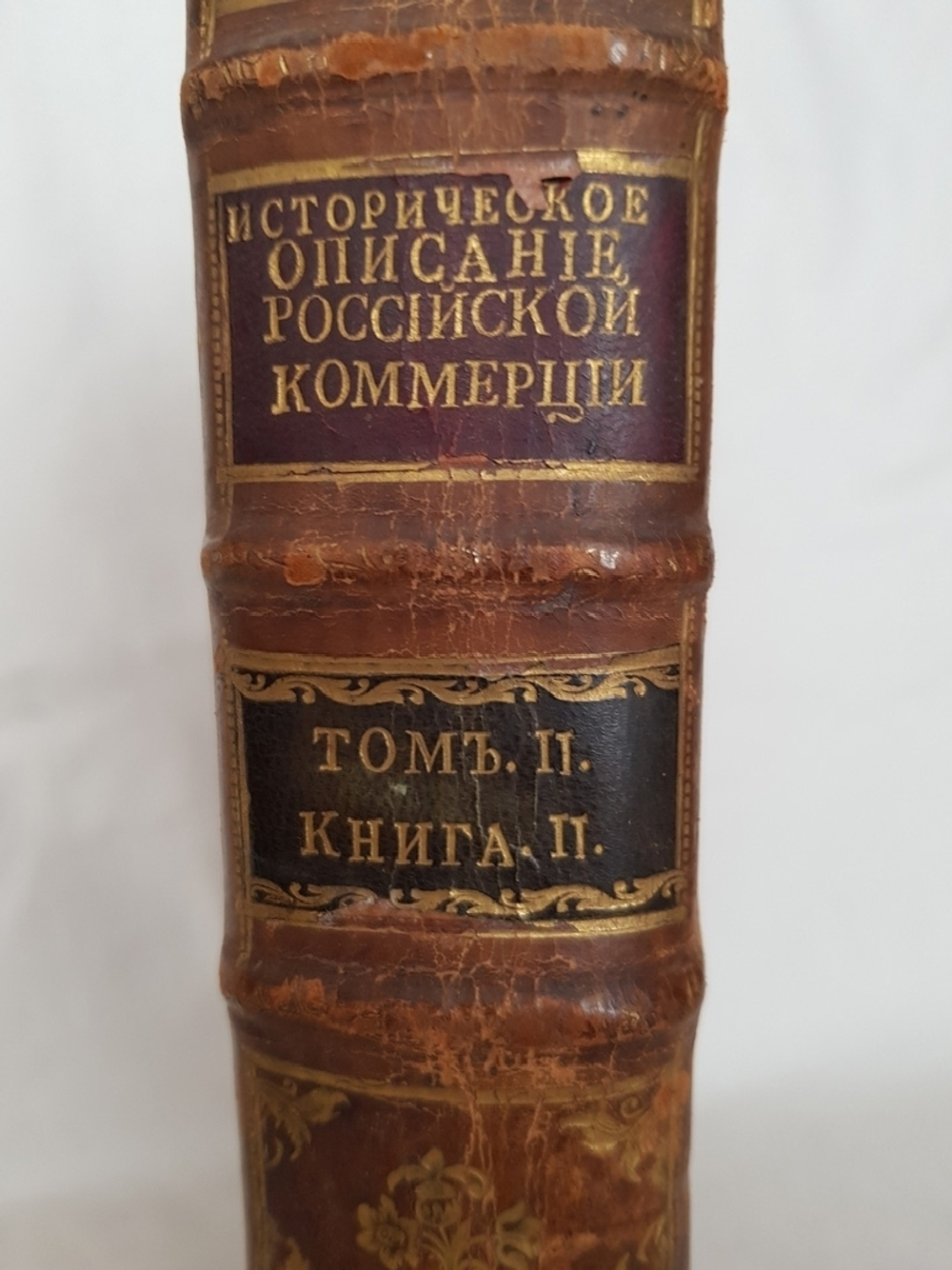 "Историческое описание российской коммерции при всех портах и границах" сочиненное М.Чулковым  1785 г.    Антикварная книга.