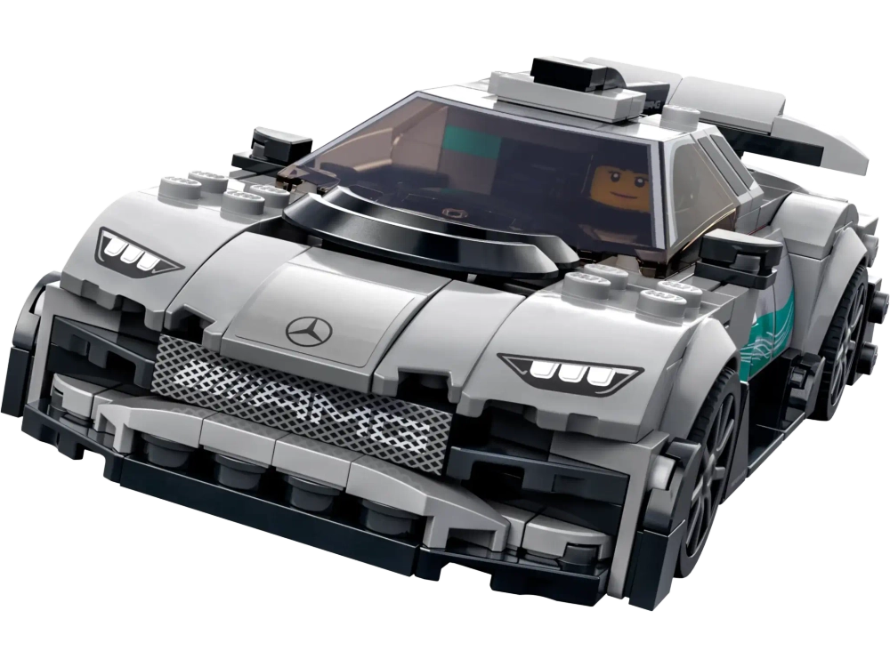 Конструктор LEGO Speed Champions 76909 Mercedes-AMG F1 W12 E Performance и Mercedes-AMG Project One