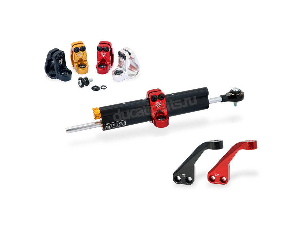 OH068B-SDA02-SD111 OHLINS CNC RACING STEERING DAMPER W/BRACKET KIT (SF V2, SF V4)