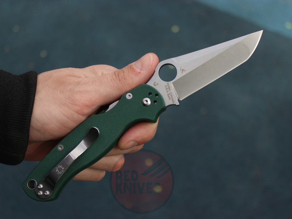 Нож Spyderco Paramilitary 2 GRN Подшипники RK-335