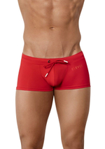Красные мужские плавки-боксеры Malibu Swimsuit Trunks (Размер: L) (Цвет: красный)