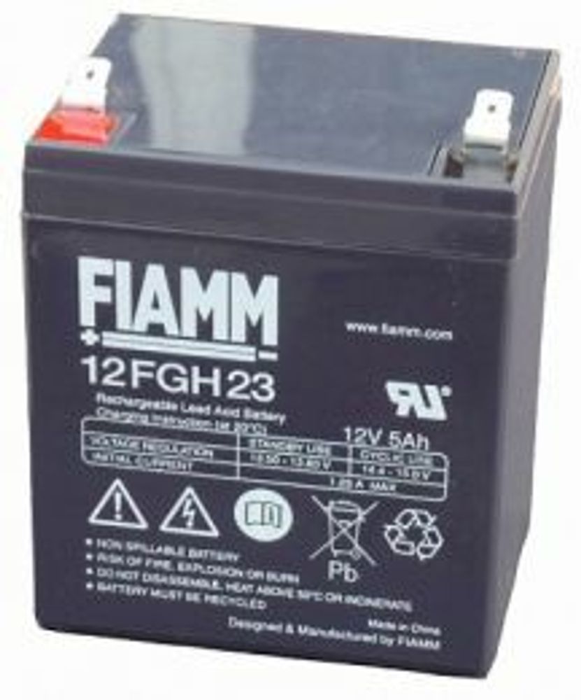 Аккумулятор FIAMM 12FGH23 - AGM ( 12В / 5Ач )