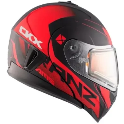 Шлем снегоходный с подогревом визора CKX TRANZ 1,5 AMS DL+EDL CALIBER