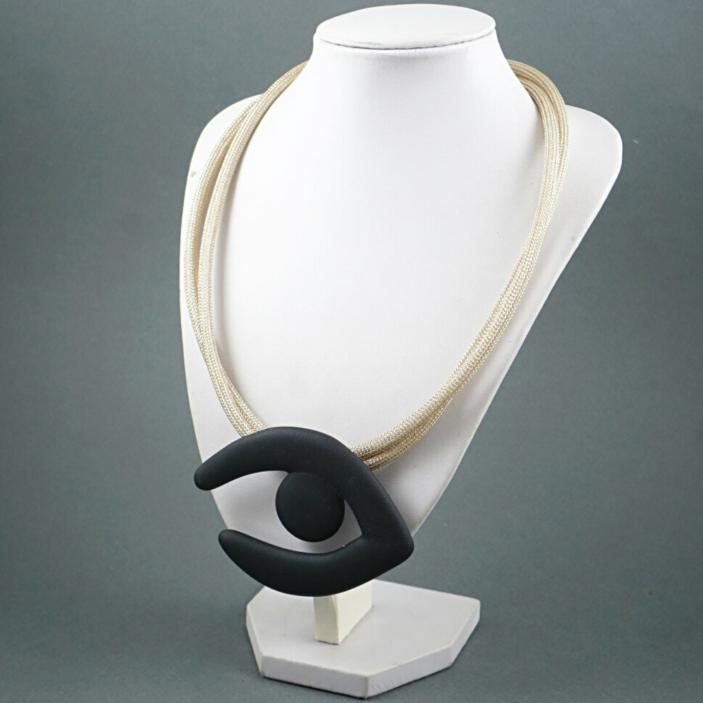 Колье глаз черный P.J. MURANO