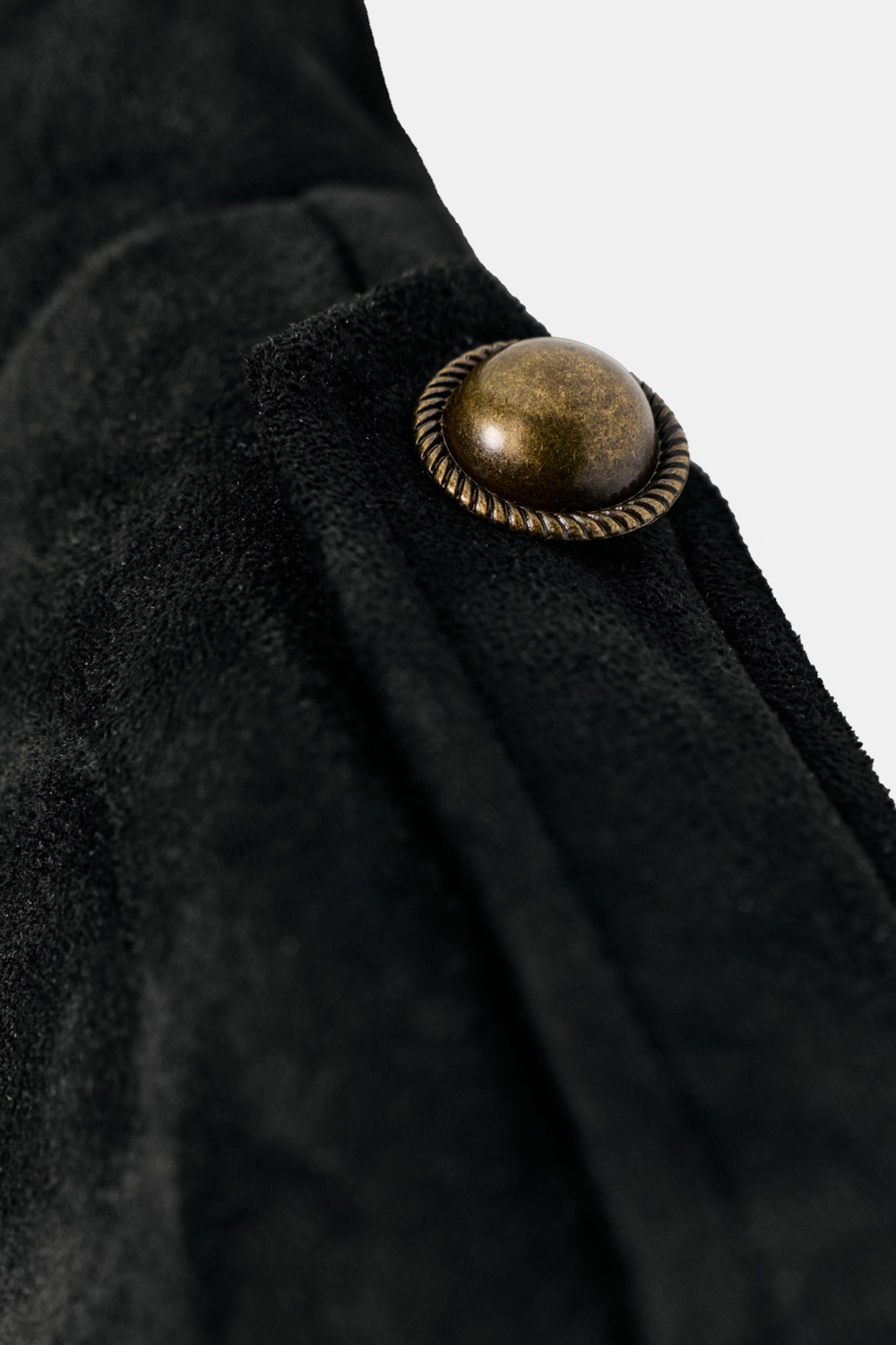 КУРТКА ИЗ ИСКУССТВЕННОЙ ЗАМШИ — ZARA