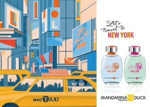 Mandarina Duck Let's Travel To New York For Woman