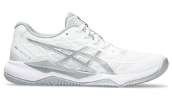 Женские кроссовки для бадминтона/сквоша Asics Gel-Tactic 12 - white/pure silver