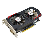 Видеокарта AFOX NVIDIA GeForce GTX1050Ti, 4Гб GDDR5, 128 бит, Retail, PCIe3.0, 2xFAN, 2-SLOT, 75Вт, HDMI, DVI, DP (AF1050TI-4096D5H5-V6)