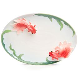 БЛЮДО LEFARD "ЗОЛОТАЯ РЫБКА" 32*22*5 СМ (КОР=12ШТ)