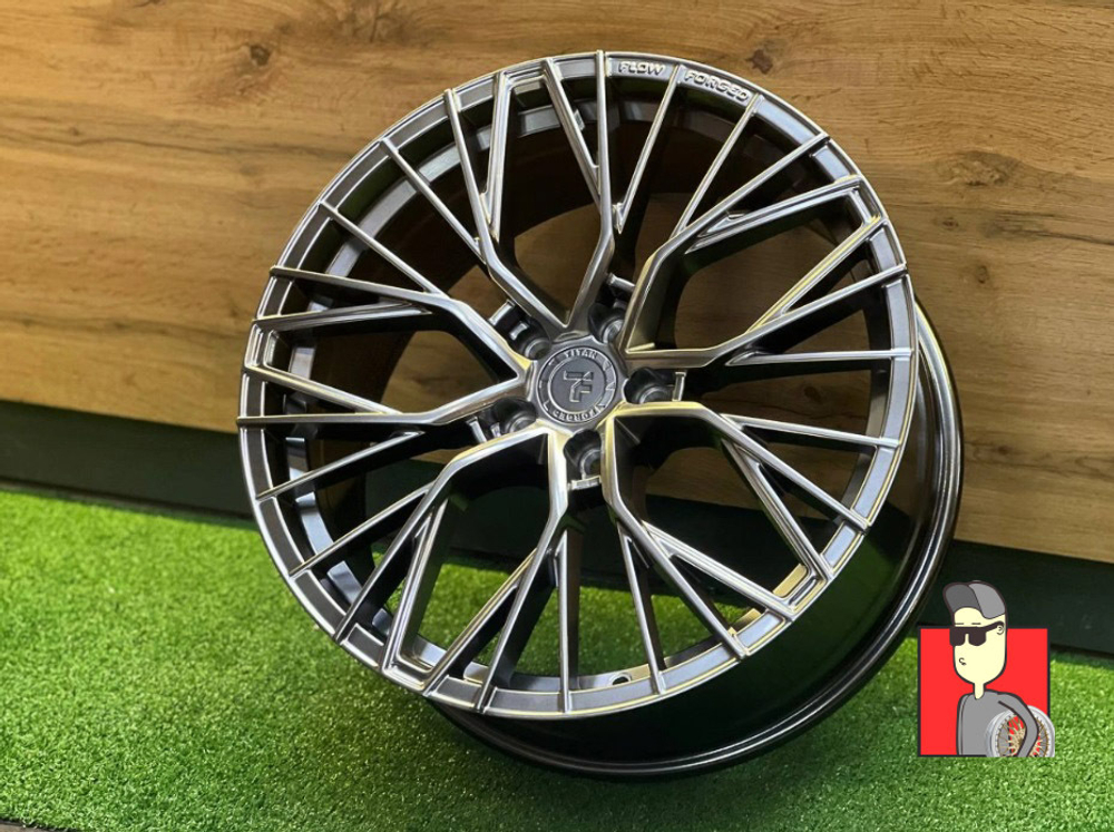 Комплект дисков Brixton Flow From Titan Forged TF29 18x8 et35 5x112
