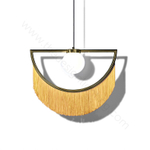 Pendant design lamp  Wink by Houtique (Yellow)