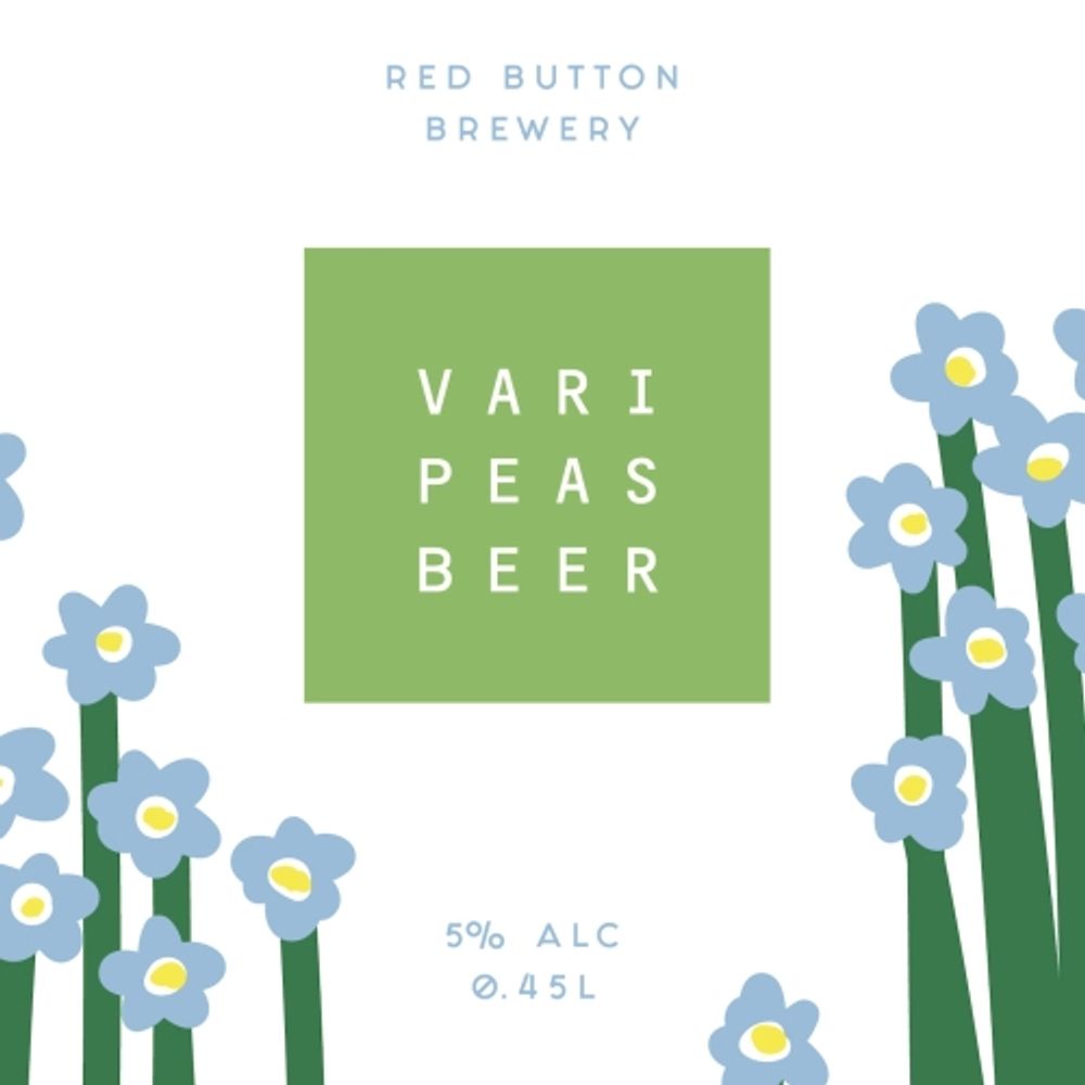 Пиво Рэд Баттон Вэри Пис Бир / Red Button Vari Peas Beer 20л - кег