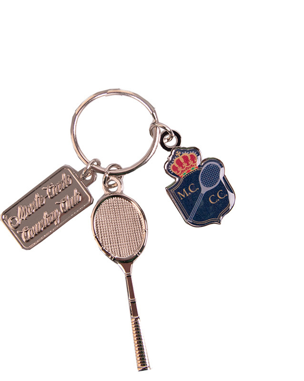 Брелок Monte-Carlo Country Club MCCC Logo Trio Keychain