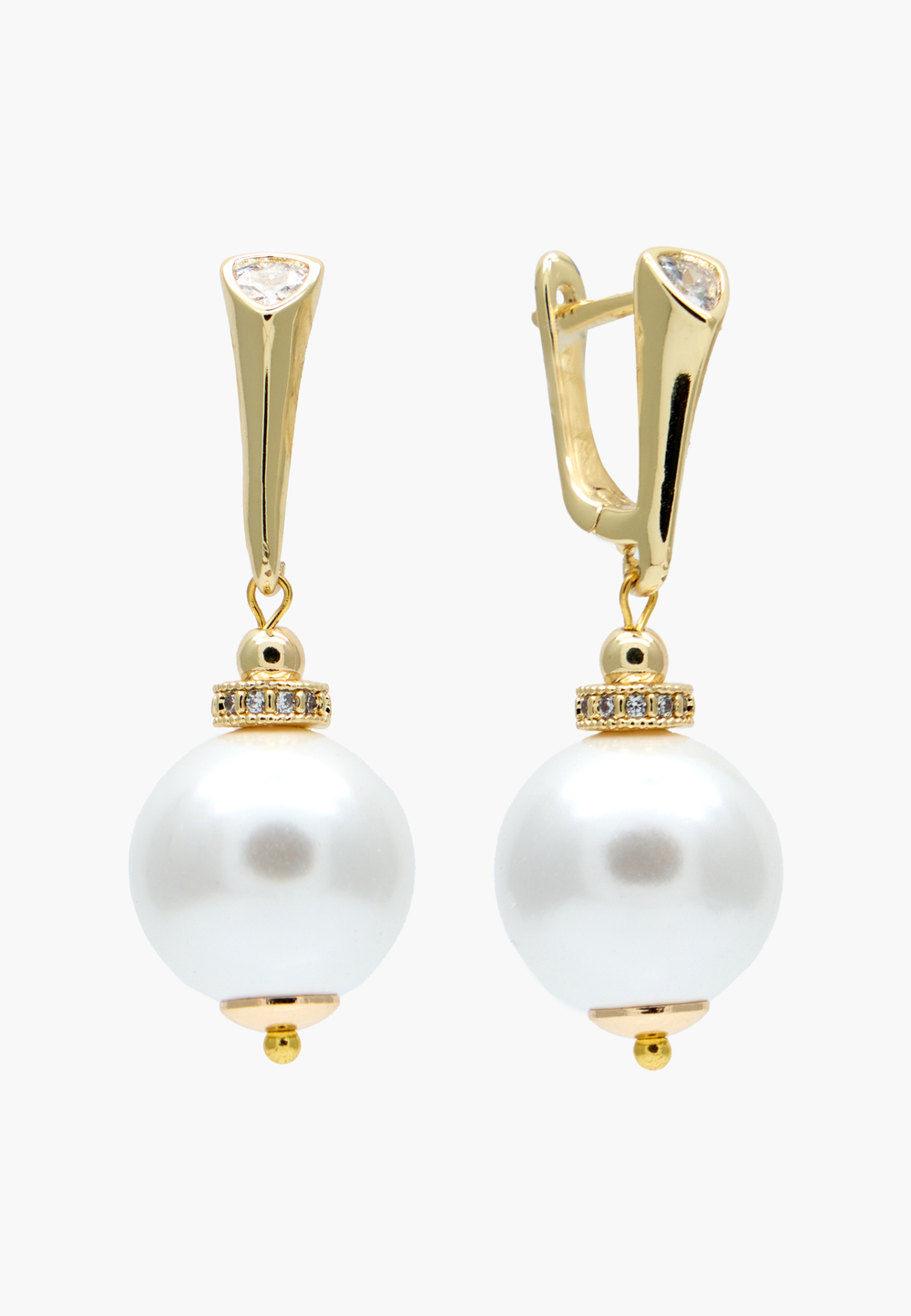 91002045 Серьги Selena Pearls