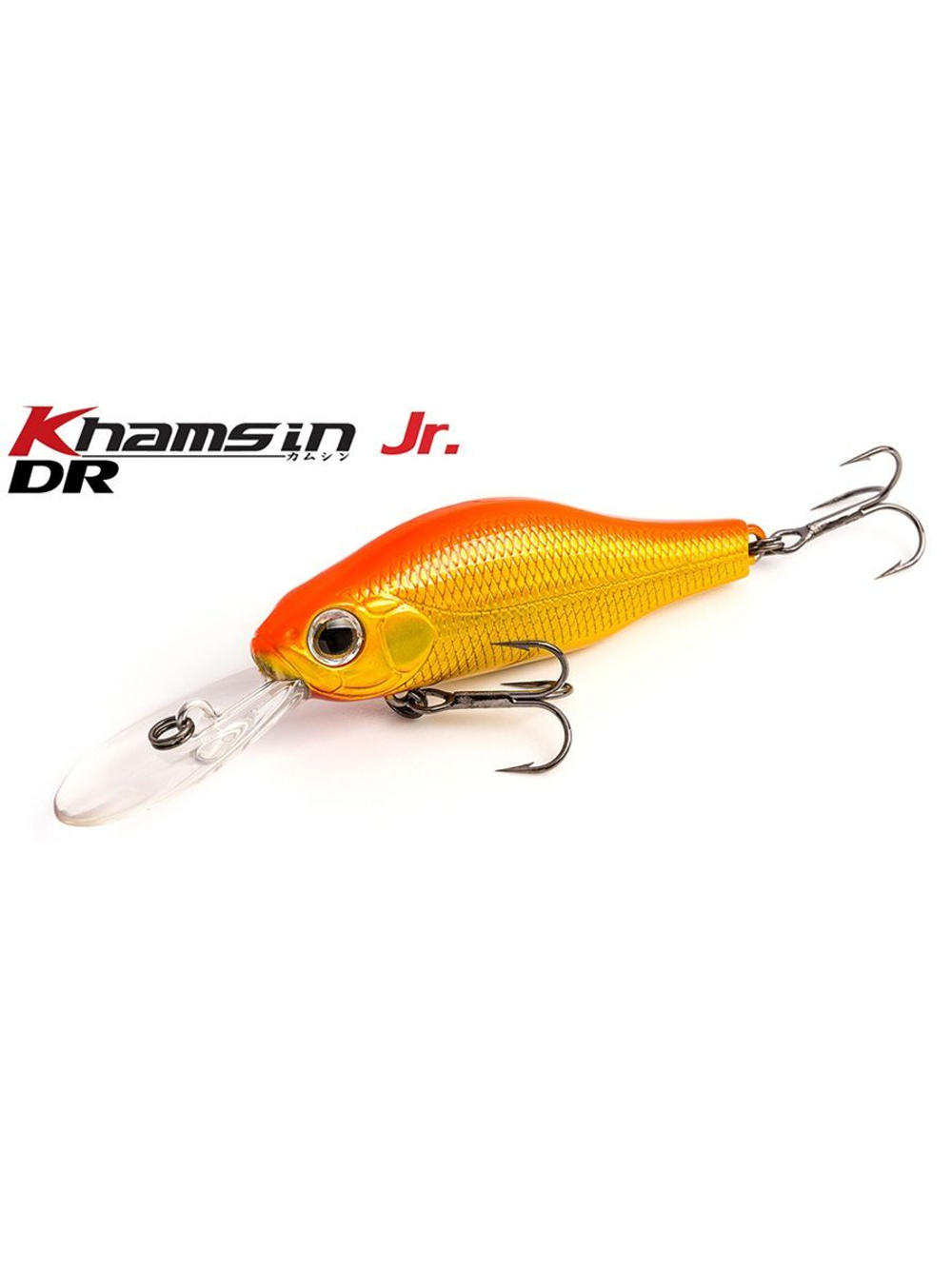 Воблер для рыбалки ZIPBAITS Khamsin Jr. DR, 50мм, 4.2гр., заглубление 1.0-1.5м., цвет 537R, суспендер