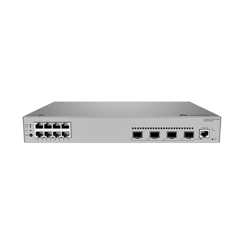 Коммутатор Huawei S220-8P4S