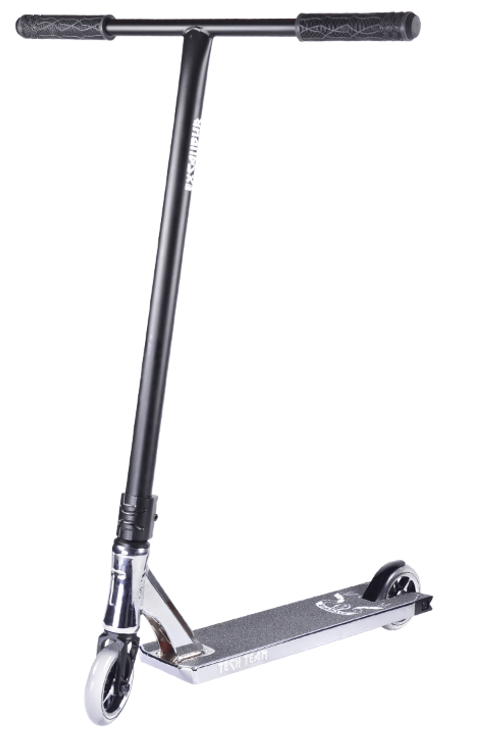 Самокат трюковой TECH TEAM Excalibur silver chrome