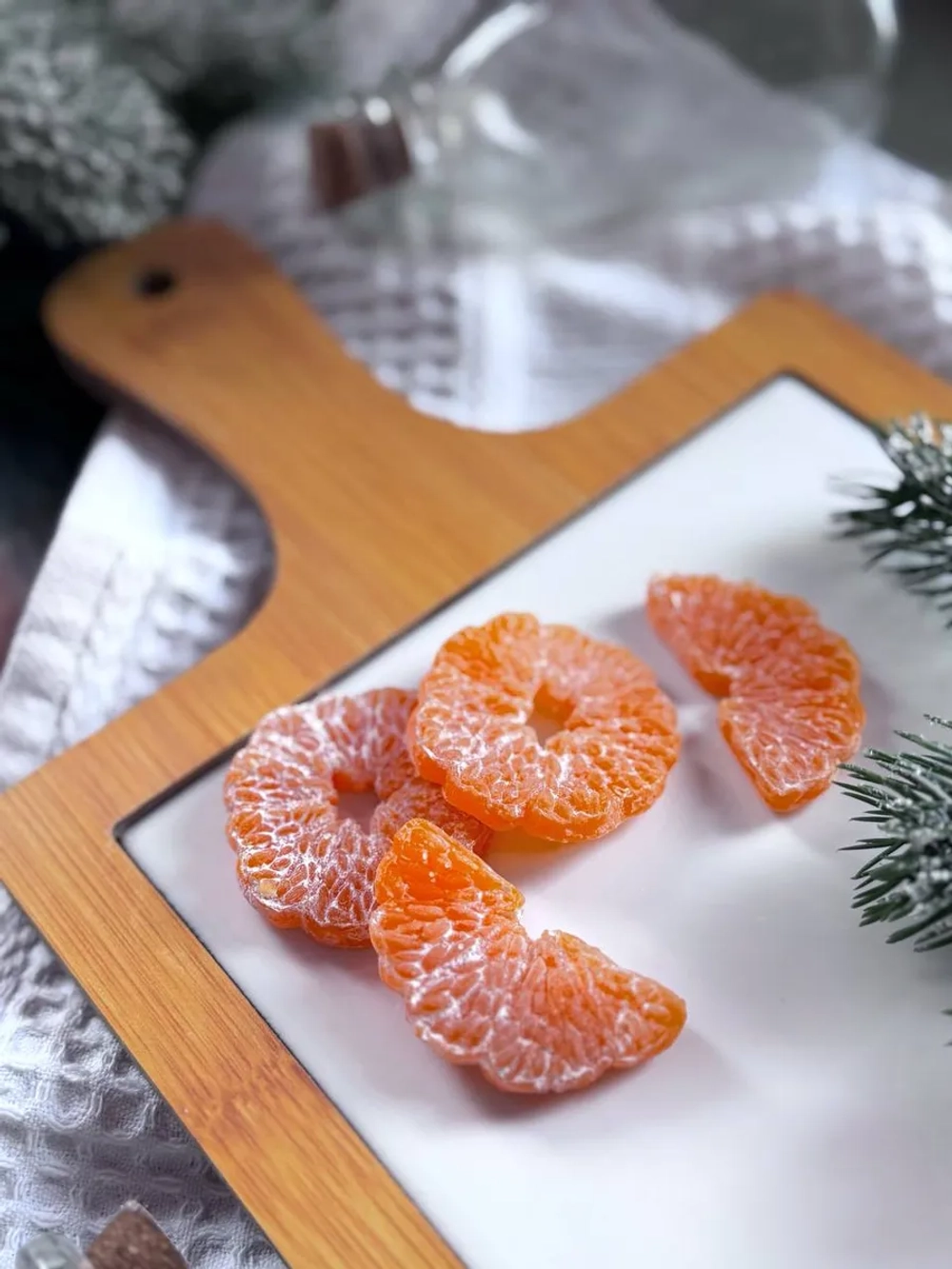 Силиконовая форма мандариновый бум