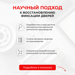 Ремкомплект ограничителей дверей Audi S4 (IV-VI) B8; 8K; B9 (2 двери, тип 14) 2008-2020