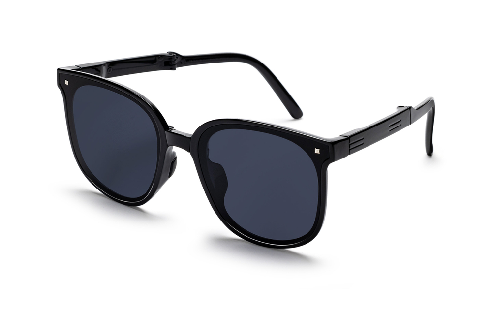 ERROR Plate Frame Irregular Shape Sunglasses Unisex