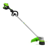 Триммер аккумуляторный Greenworks ST121, 82V, 1,2кВт, 40 см, бесщеточный, с 1хАКБ 5 Ач и ЗУ (2112507UB) — фото 5