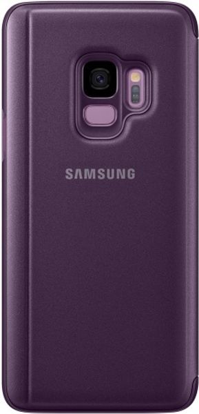 Чехол-книжка Samsung Clear View Standing для Galaxy S9 (фиолетовый)