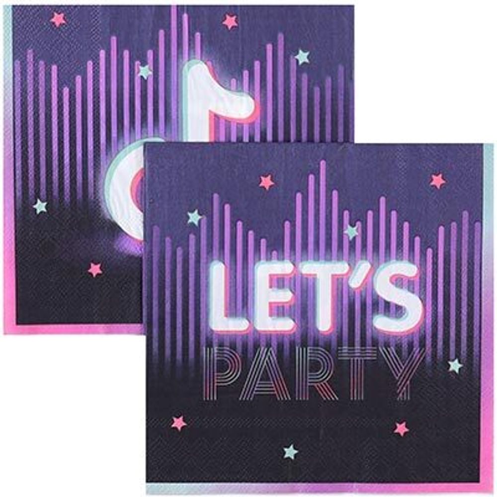Салфетки "Блогер Party" 33 см, 12 шт
