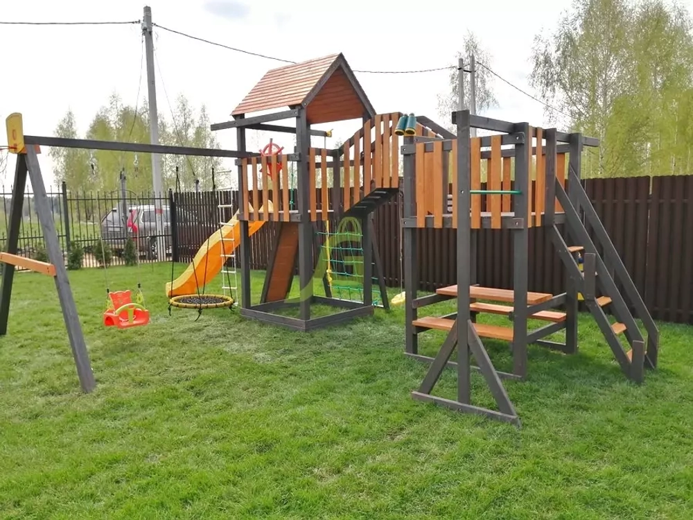 Игровой детский комплекс на дачу