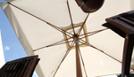 Зонт профессиональный 2х2 м Scolaro Palladio Standard, натуральный, слоновая кость
