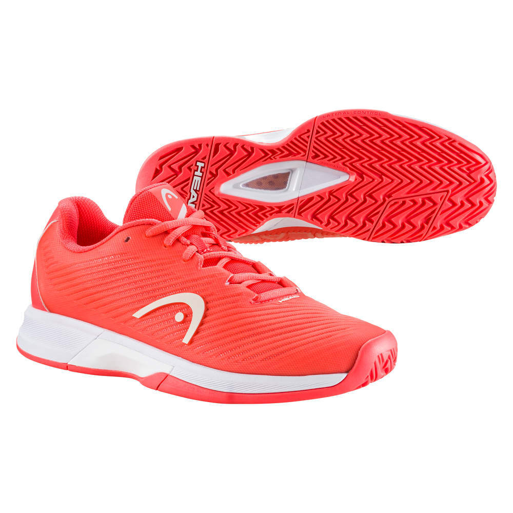 Женские Кроссовки теннисные Head Revolt Pro 4.0 Women - coral/white