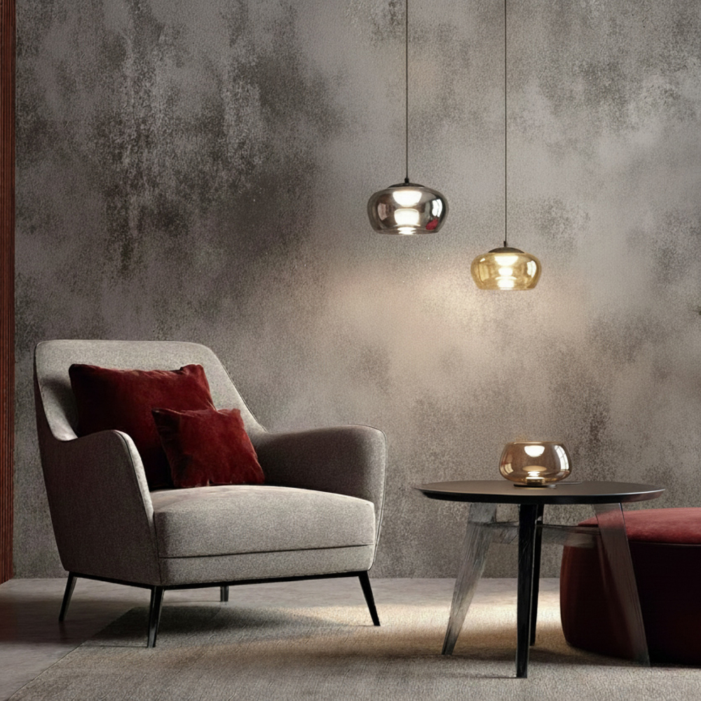 Подвесной светодиодный светильник Denkirs Floa DK6742-BK+SM