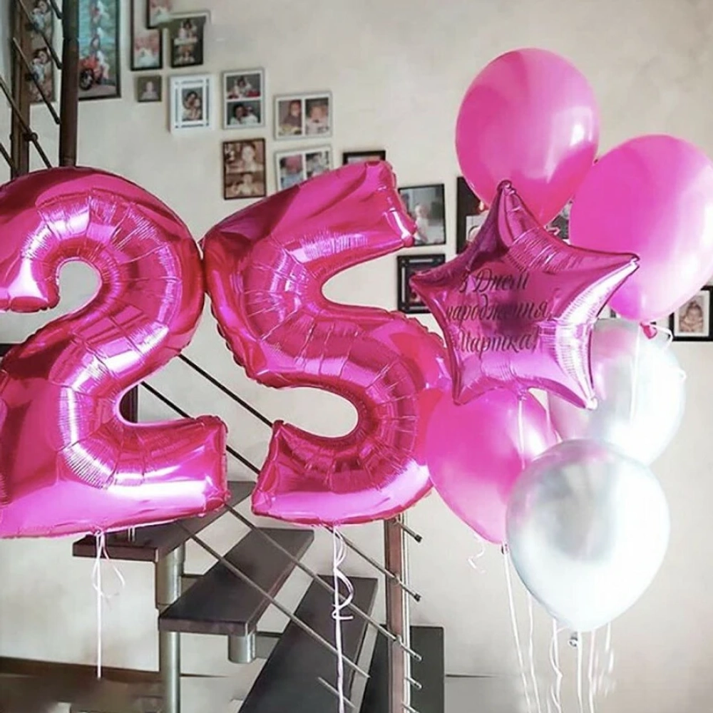 Малиновый фонтан для жены на 25-летие