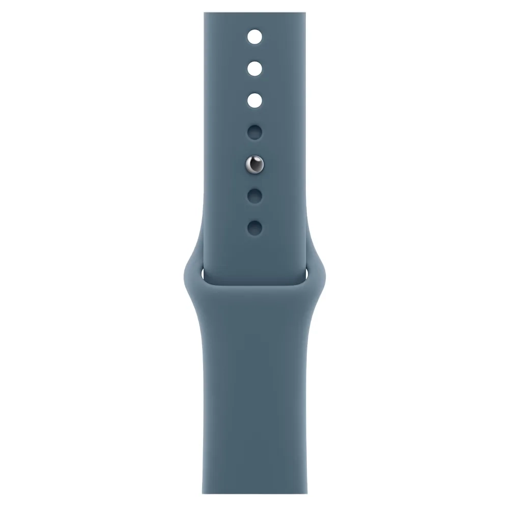 Умные часы Apple Watch Series 11 GPS, 46mm, Space Gray Aluminium Case with Anchor Blue Sport Band, S/M