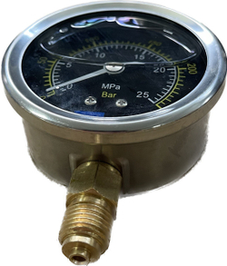 Глицериновый манометр SPECOS 25MPa, 250Bar
