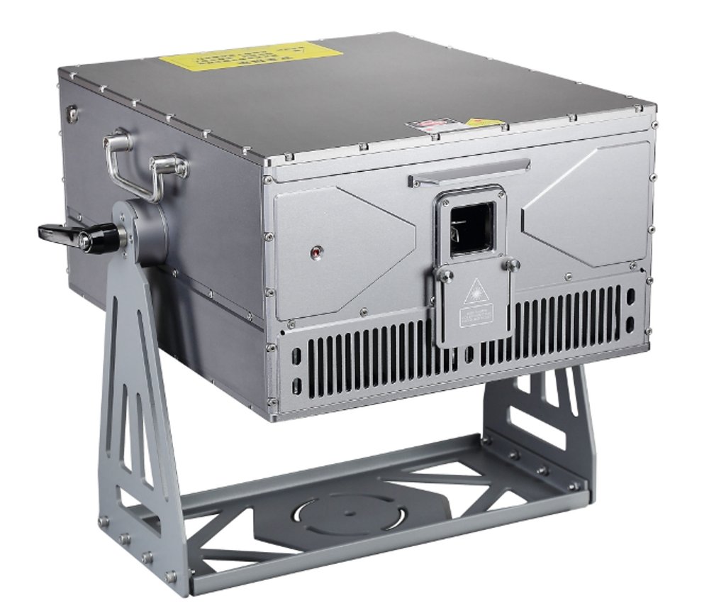 RGB Laser 10-60 Вт - Уличный анимационный лазер с ILDA и DMX512 IP65