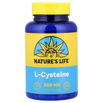 Nature's Life, L-цистеин, 500 мг, 100 капсул