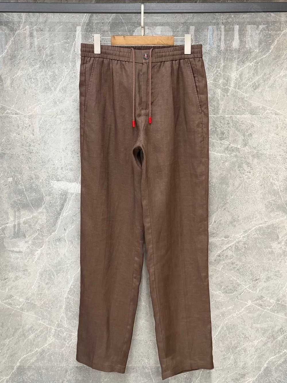 Льняные брюки Kiton