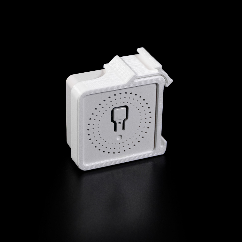 Крепление боковое для реле Aubess на динрейку Тuya Аubess Mini Smart Switсh, белое