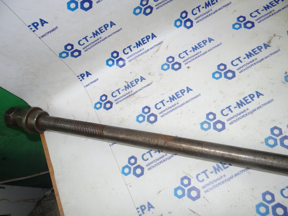 Шомпол (тяговый винт) для фрезерного станка (L=810мм) М24/М16/М14