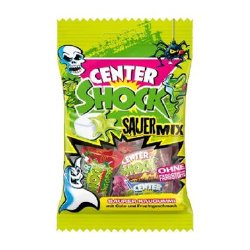Жевательная резинка Center Shock Sour Mix, кислый микс, 44 г (Германия)