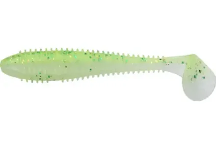 Приманка силиконовая Keitech Swing Impact FAT 3.8" PAL #02 Lime Chart Shad