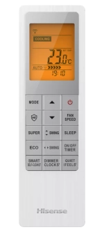 Сплит-система инверторного типа Hisense GOAL 2.0 DC AS-24UW4RBTKJ00 WI-FI
