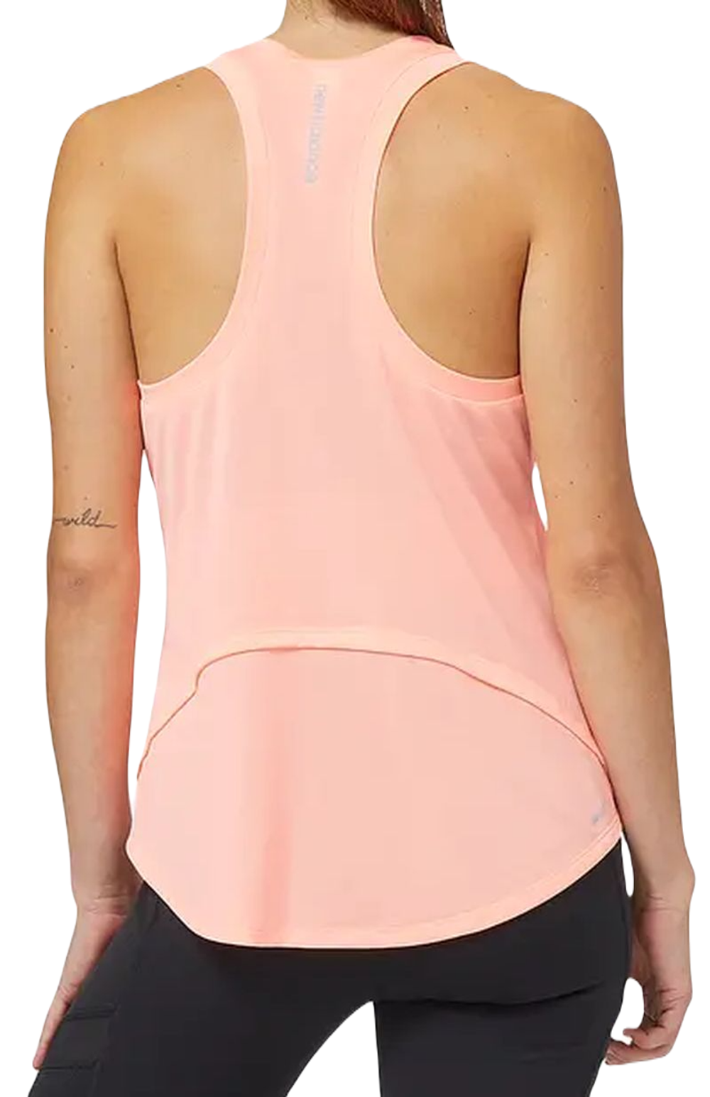 Женский теннисный топ New Balance Accelerate Tank — grapefruit