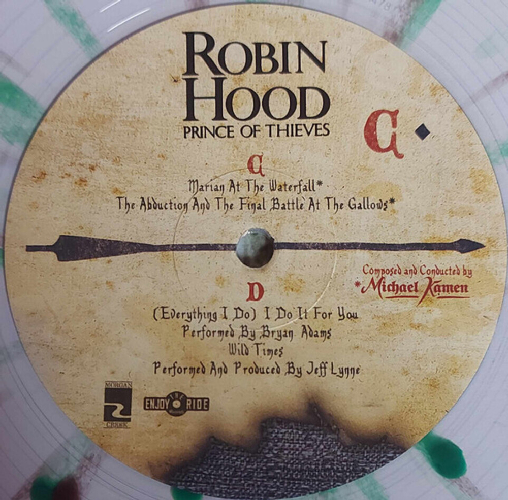 Michael Kamen / Robin Hood: Prince Of Thieves (Original Motion Picture Soundtrack)(Limited Edition)(Coloured Vinyl)(2LP)