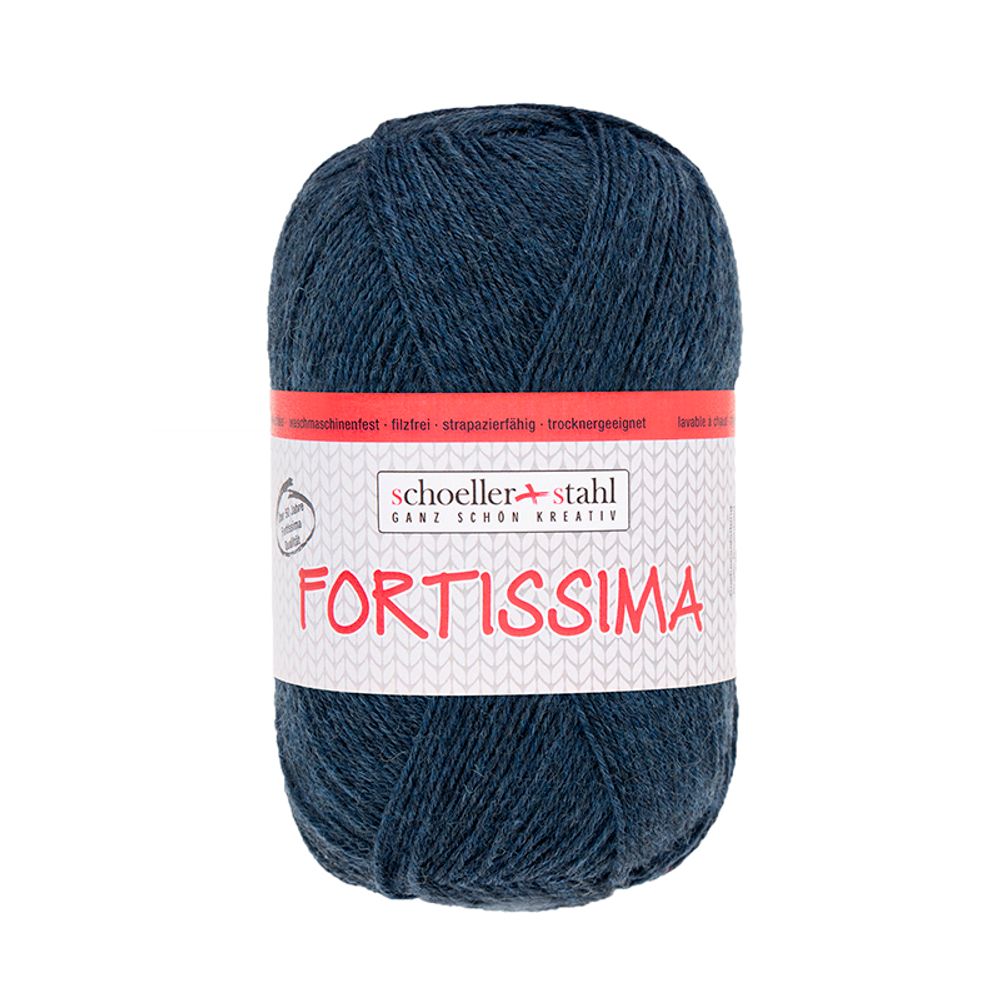 Пряжа Austermann (Аустерманн) Fortissima 100 / уп.5 мот. по 100 г, 420м, синий пестрый Пряжа Austermann (Аустерманн) Fortissima 100 / уп.5 мот. по 100 г, 420м, синий пестрый